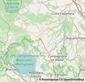 Mappa 01036 Monterosi VT, Italia (10.8635)