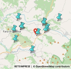 Mappa Via Peschieta, 02030 Poggio Nativo RI, Italia (3.64833)