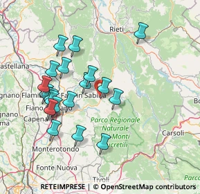 Mappa Via Peschieta, 02030 Poggio Nativo RI, Italia (15.2675)