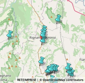 Mappa Via Michelangelo Buonarroti, 00068 Rignano Flaminio RM, Italia (5.881)
