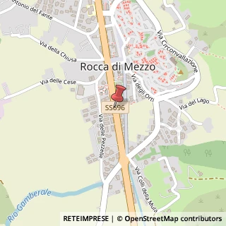 Mappa Via XXIV Maggio, 17, 67048 Rocca di Mezzo, L'Aquila (Abruzzo)