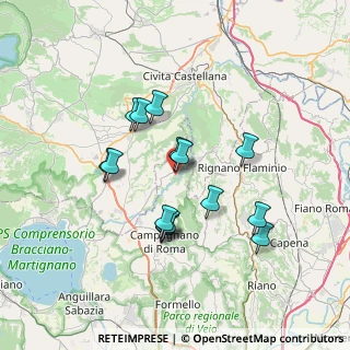 Mappa Via Enrico Galvaligi, 00060 Mazzano Romano RM, Italia (6.43467)