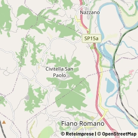Mappa Civitella San Paolo