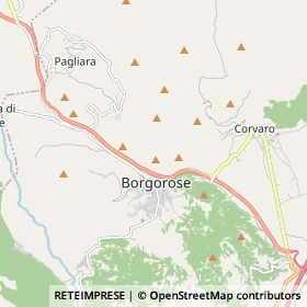 Mappa Borgorose