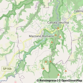 Mappa Mazzano Romano