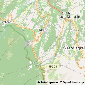 Mappa Rapino