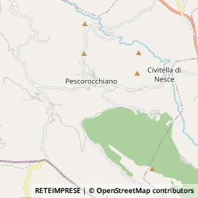 Mappa Pescorocchiano