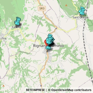 Mappa Via Tenente Fazio, 00068 Rignano Flaminio RM, Italia (1.341)
