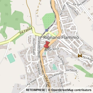 Mappa Via San Rocco, 9, 00068 Rignano Flaminio, Roma (Lazio)