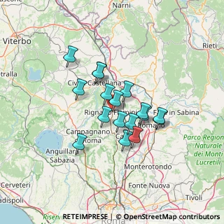 Mappa Via Tenente Fazio, 00068 Rignano Flaminio RM, Italia (10.59882)