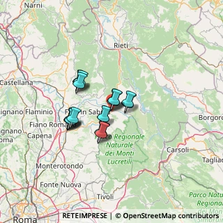Mappa Km 52 500, 02037 Poggio Moiano RI, Italia (9.9775)