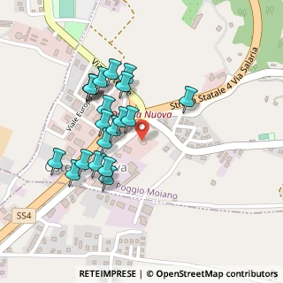 Mappa Km 52 500, 02037 Poggio Moiano RI, Italia (0.225)