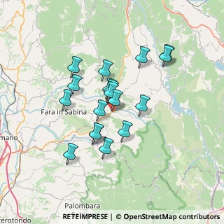 Mappa Km 52 500, 02037 Poggio Moiano RI, Italia (6.02944)