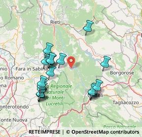 Mappa Via Parodi, 02020 Colle di Tora RI, Italia (15.523)