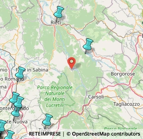 Mappa Via Parodi, 02020 Colle di Tora RI, Italia (39.4595)