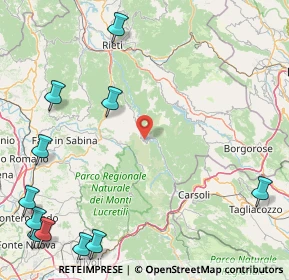 Mappa Via Parodi, 02020 Colle di Tora RI, Italia (28.08727)