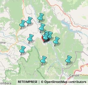 Mappa Via Parodi, 02020 Colle di Tora RI, Italia (5.19429)
