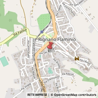 Mappa Via San Rocco, 66, 00068 Rignano Flaminio, Roma (Lazio)
