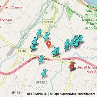 Mappa Contrada Colle Termine, 66020 Torino di Sangro CH, Italia (1)