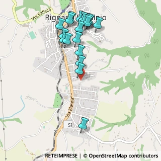 Mappa Via Mantegna, 00068 Rignano Flaminio RM, Italia (0.596)