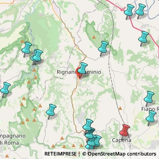 Mappa Via Mantegna, 00068 Rignano Flaminio RM, Italia (7.137)