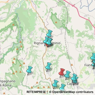 Mappa Via Mantegna, 00068 Rignano Flaminio RM, Italia (6.37824)