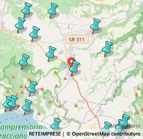 Mappa Via dei Piani, 01036 Nepi VT, Italia (6.8935)