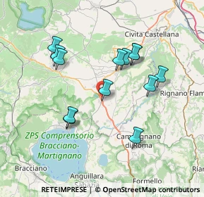 Mappa Via dei Piani, 01036 Nepi VT, Italia (7.22846)