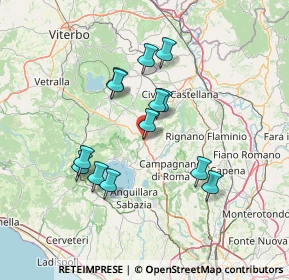 Mappa Via dei Piani, 01036 Nepi VT, Italia (13.01308)