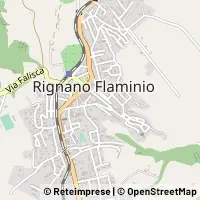 Mapa Rignano Flaminio