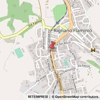 Mappa Via Giovanni da Udine, 28, 00068 Rignano Flaminio, Roma (Lazio)