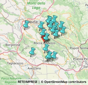 Mappa Via Antonio del Fante, 67048 Rocca di Mezzo AQ, Italia (10.5575)