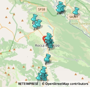 Mappa Via Antonio del Fante, 67048 Rocca di Mezzo AQ, Italia (4.34)