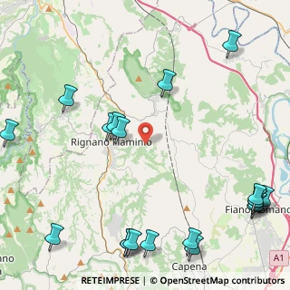 Mappa Località Tomarello - Rignano Flaminio, 00068 Rignano Flaminio RM, Italia (6.6275)