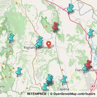 Mappa Località Tomarello - Rignano Flaminio, 00068 Rignano Flaminio RM, Italia (6.313)