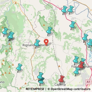 Mappa Località Tomarello - Rignano Flaminio, 00068 Rignano Flaminio RM, Italia (7.047)