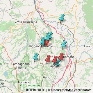 Mappa Località Tomarello - Rignano Flaminio, 00068 Rignano Flaminio RM, Italia (5.72846)
