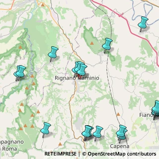 Mappa Via I Maggio, 00068 Rignano Flaminio RM, Italia (6.6625)