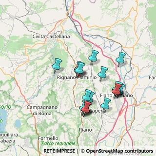 Mappa Via I Maggio, 00068 Rignano Flaminio RM, Italia (7.15)