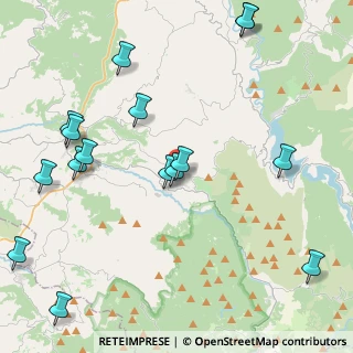 Mappa Via Piano della Ceda, 02037 Poggio Moiano RI, Italia (5.5775)