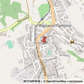 Mappa Via dalla Chiesa, 1, 00068 Rignano Flaminio, Roma (Lazio)