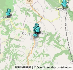 Mappa Piazza Vittorio Emanuele, 00068 Rignano Flaminio RM, Italia (1.363)