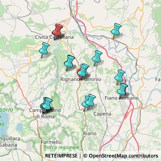 Mappa Via L. Ariosto, 00068 Rignano Flaminio RM, Italia (8.2105)