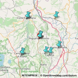 Mappa Via L. Ariosto, 00068 Rignano Flaminio RM, Italia (7.52455)