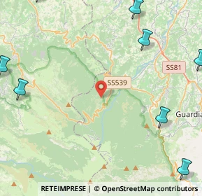 Mappa 66010 Pretoro CH, Italia (7.88273)