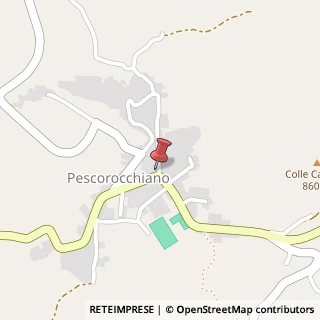 Mappa Via Marsicana, 21, 02024 Pescorocchiano, Rieti (Lazio)