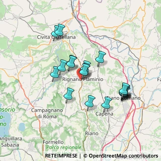 Mappa Via Arturo Toscanini, 00068 Rignano Flaminio RM, Italia (6.82526)