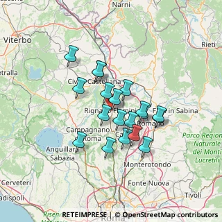 Mappa Via Arturo Toscanini, 00068 Rignano Flaminio RM, Italia (11.28105)