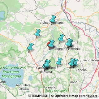 Mappa 00060 Mazzano Romano RM, Italia (7.10889)