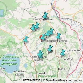Mappa 00060 Mazzano Romano RM, Italia (6.40933)
